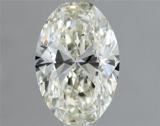 0.59ct Oval Natural Diamond (Colour J, Clarity VS1, Cut VG, IGI Certified)