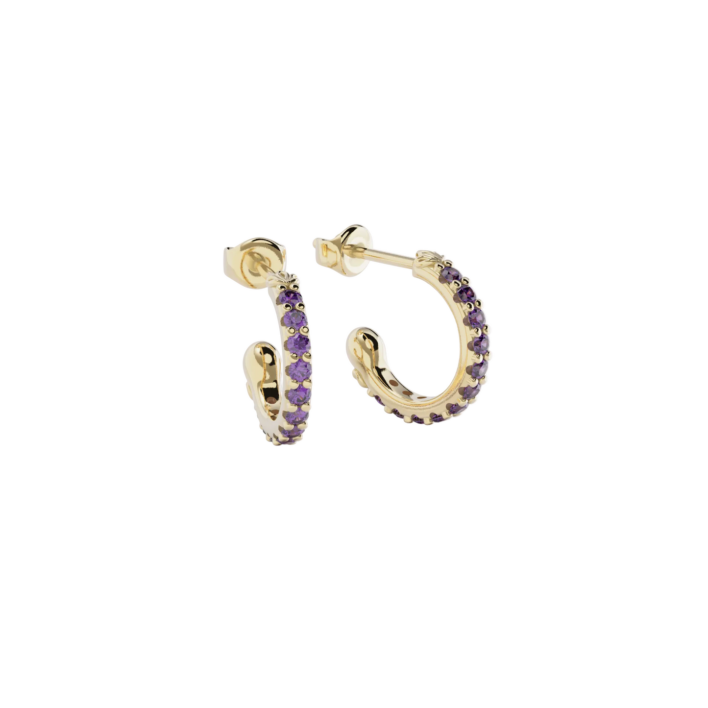 Birthstone Charm Earrings