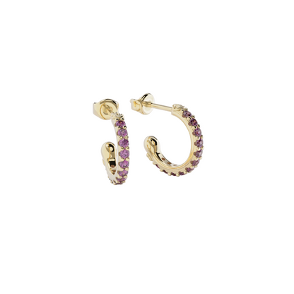 Birthstone Charm Earrings