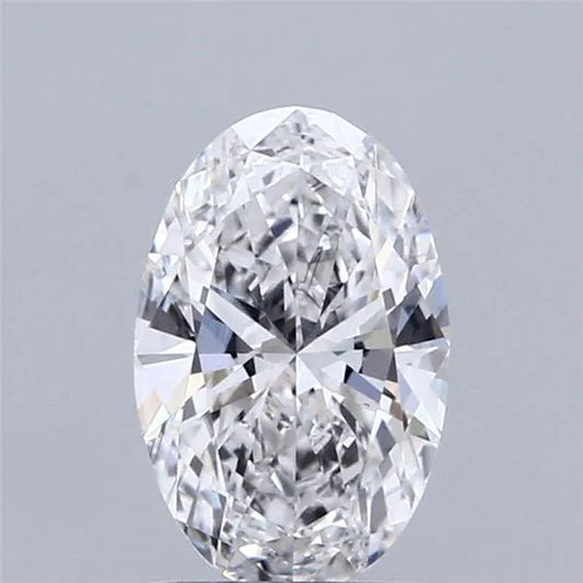 1.11ct Oval Lab Grown Diamond (Colour E, Clarity VS2, IGI Certified)