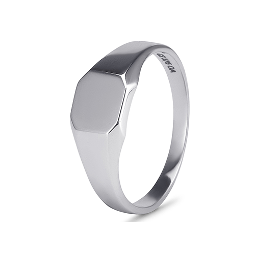 9ct Gold Square Signet Ring