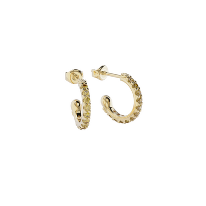 Birthstone Charm Earrings