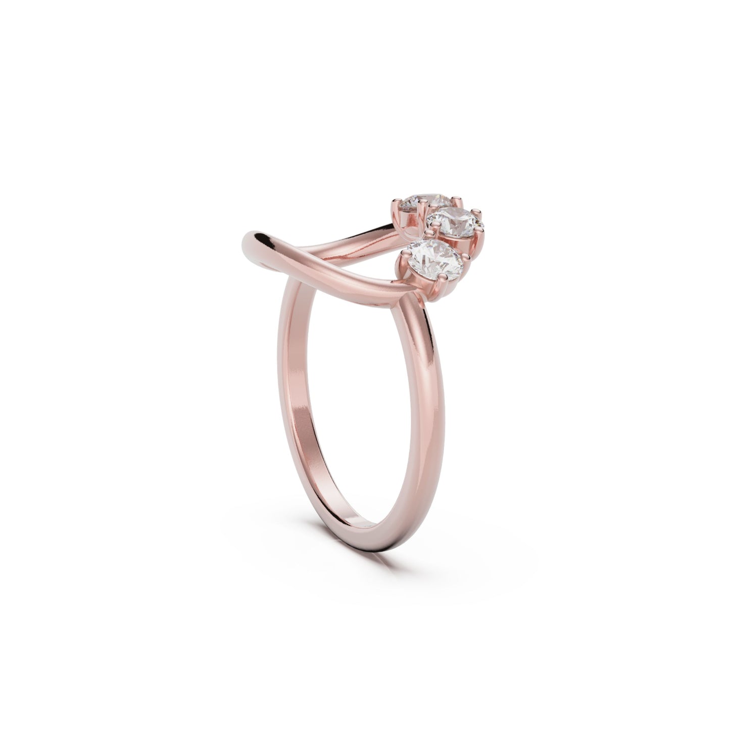 9ct Gold Reverie Ring - White