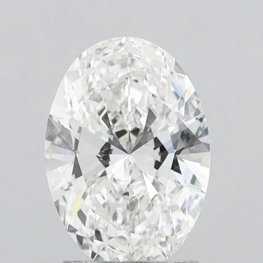 2.02ct Oval Lab Grown Diamond (Colour E, Clarity VVS1, IGI Certified)