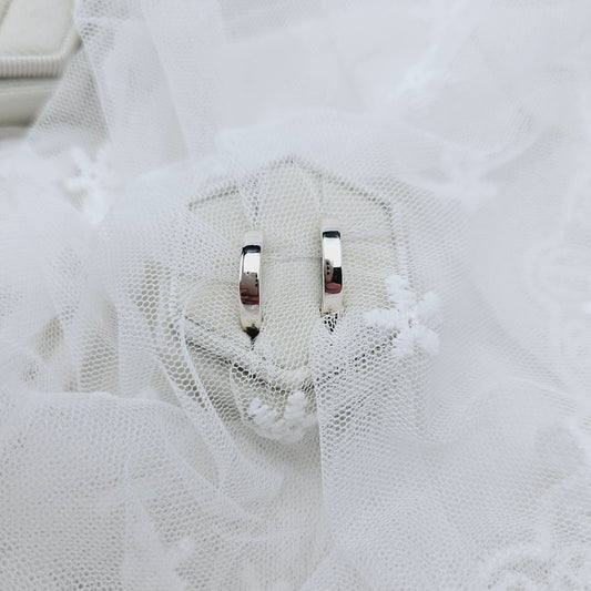 Thin Huggie Earrings