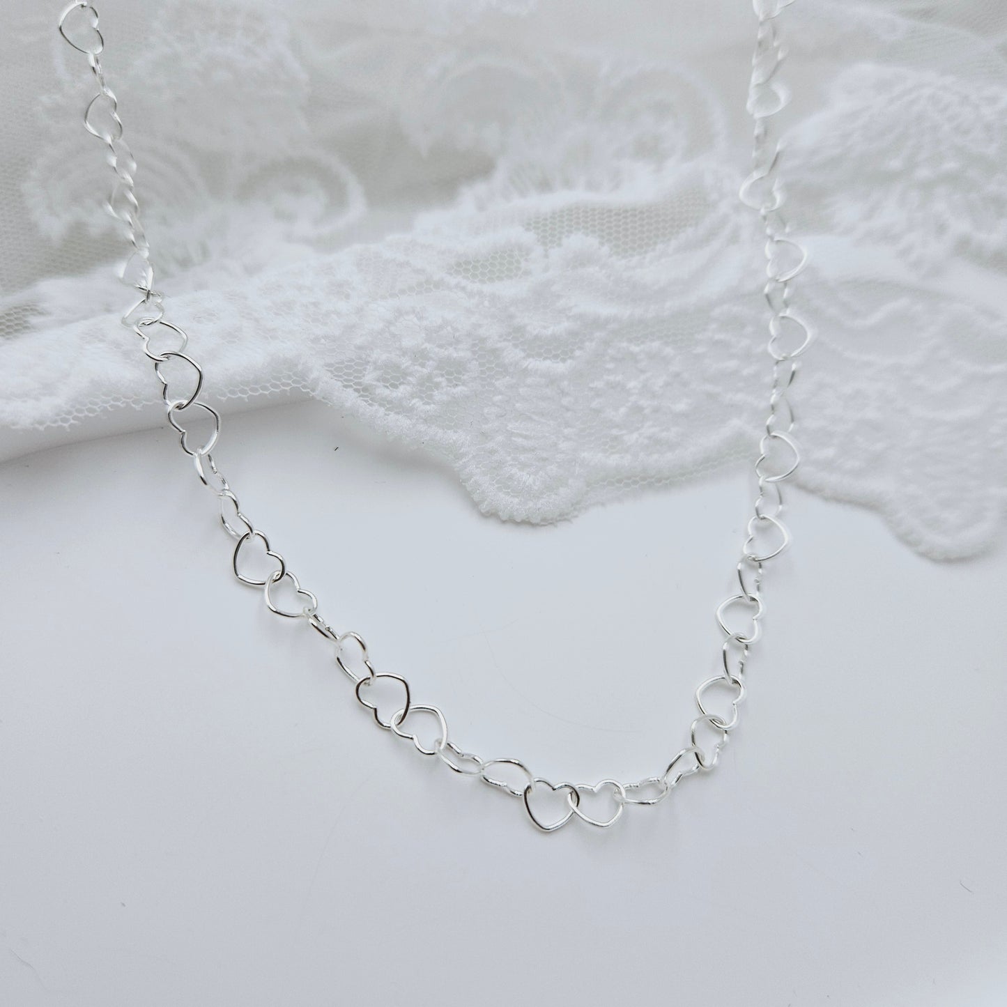 Small Heart Chain - 5mm