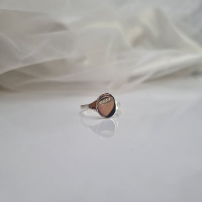 Round Signet Ring