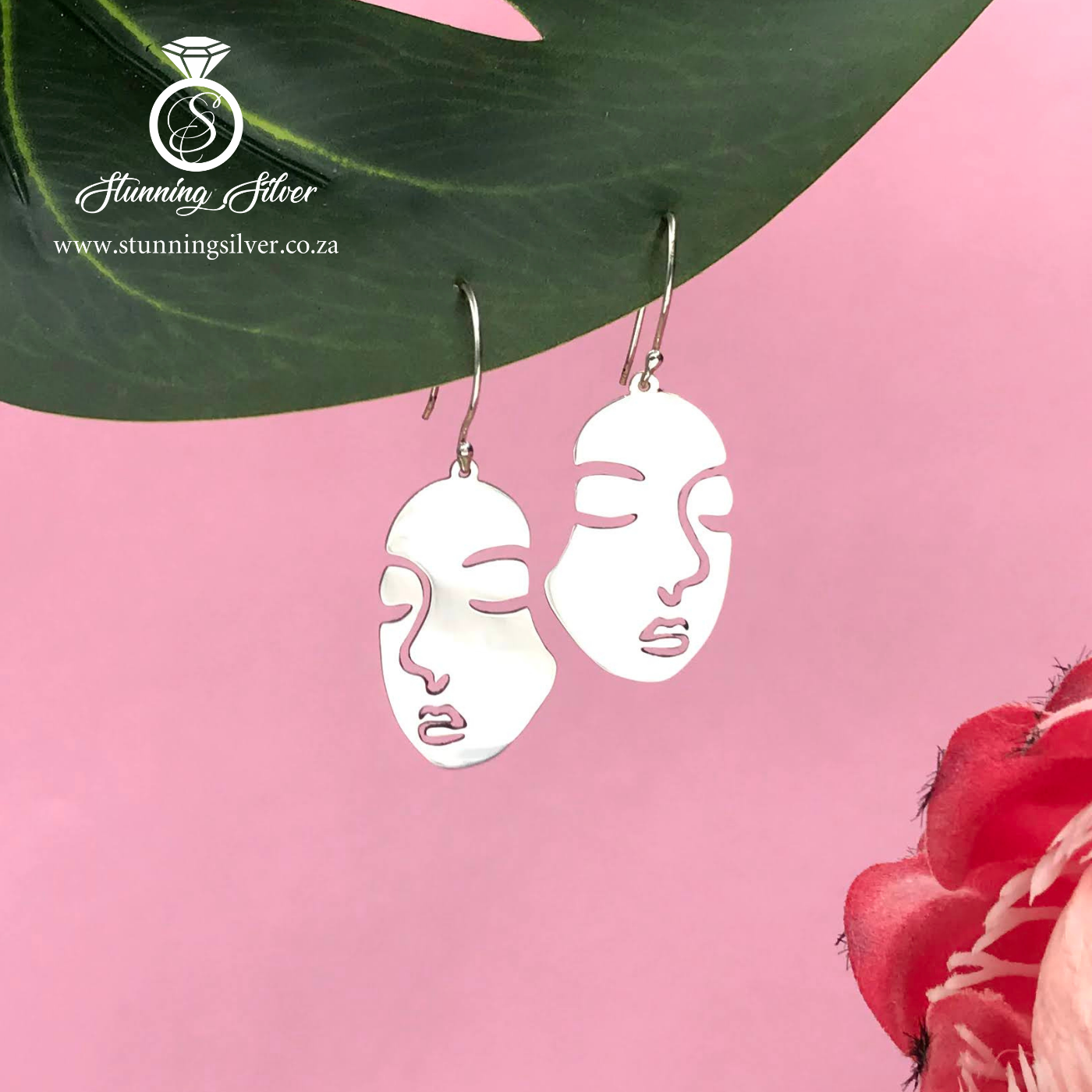 Face Silhouette Earrings