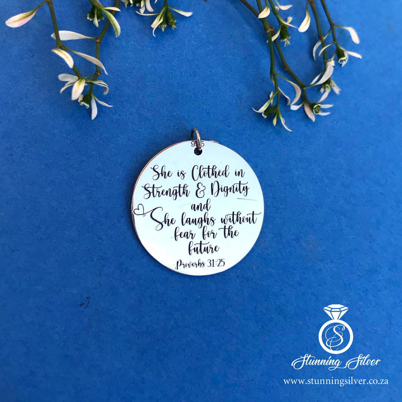 Proverbs 31:25 Pendant