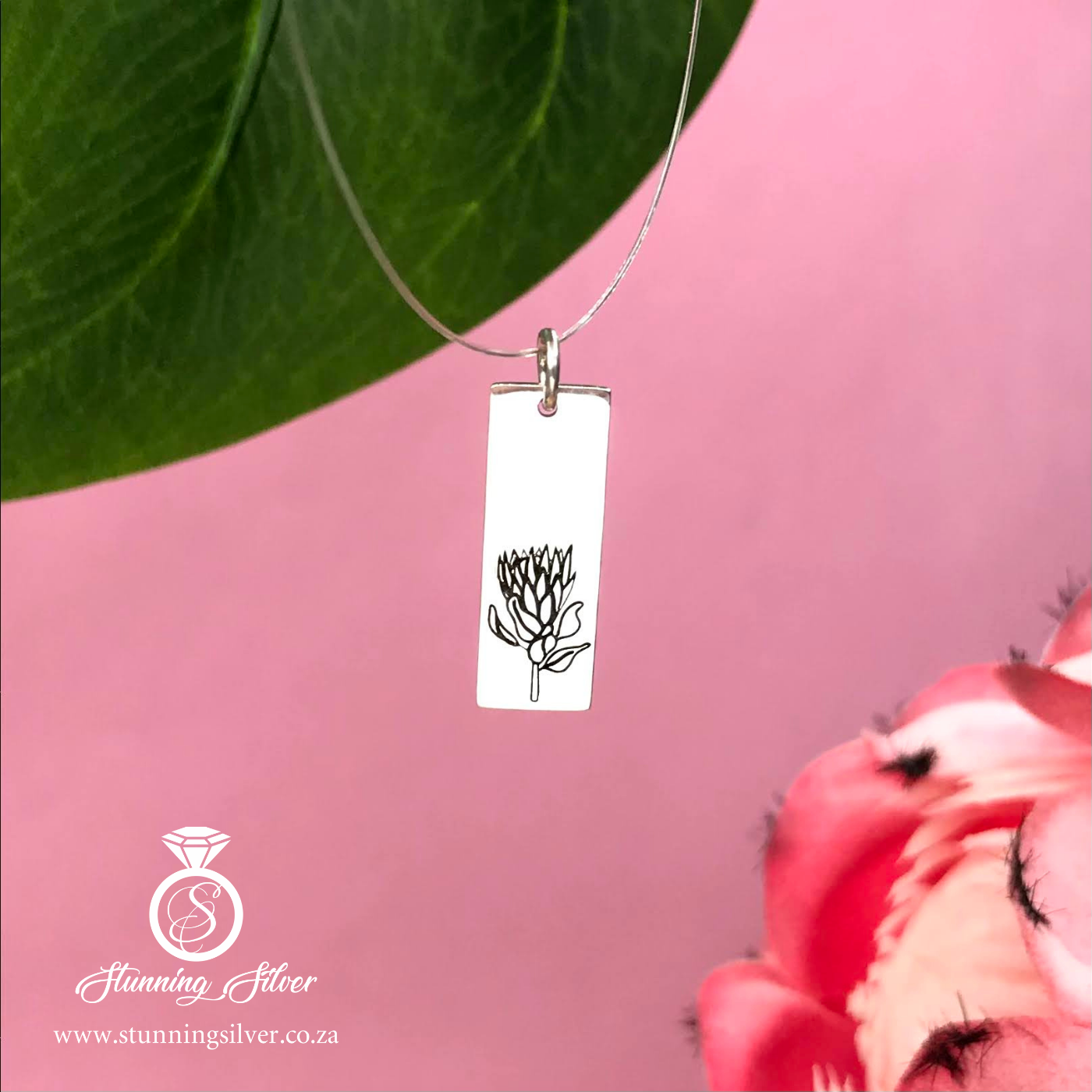 Protea Bar Pendant