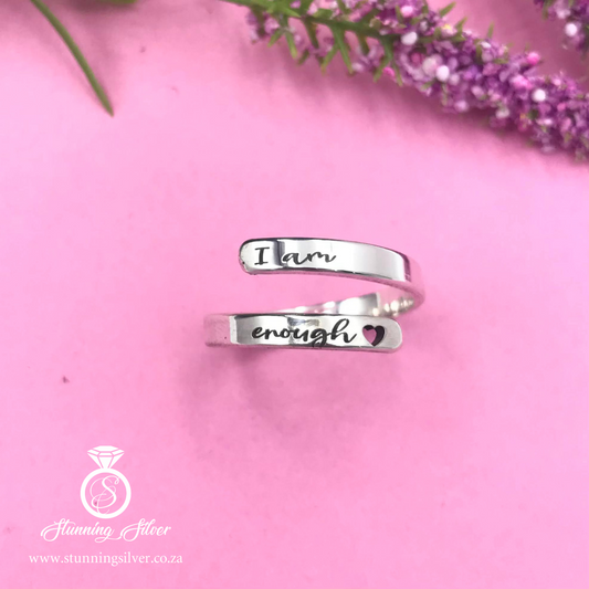 I am Enough Ring