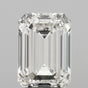 3.00ct Emerald Lab Grown Diamond (Colour G, Clarity VS1, IGI Certified)