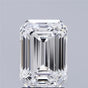 3.07ct Emerald Lab Grown Diamond (Colour G, Clarity VS1, IGI Certified)