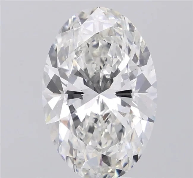 3.97ct Oval Lab Grown Diamond (Colour G, Clarity VS2, IGI Certified)