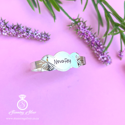 Personalisable Baby Bangle