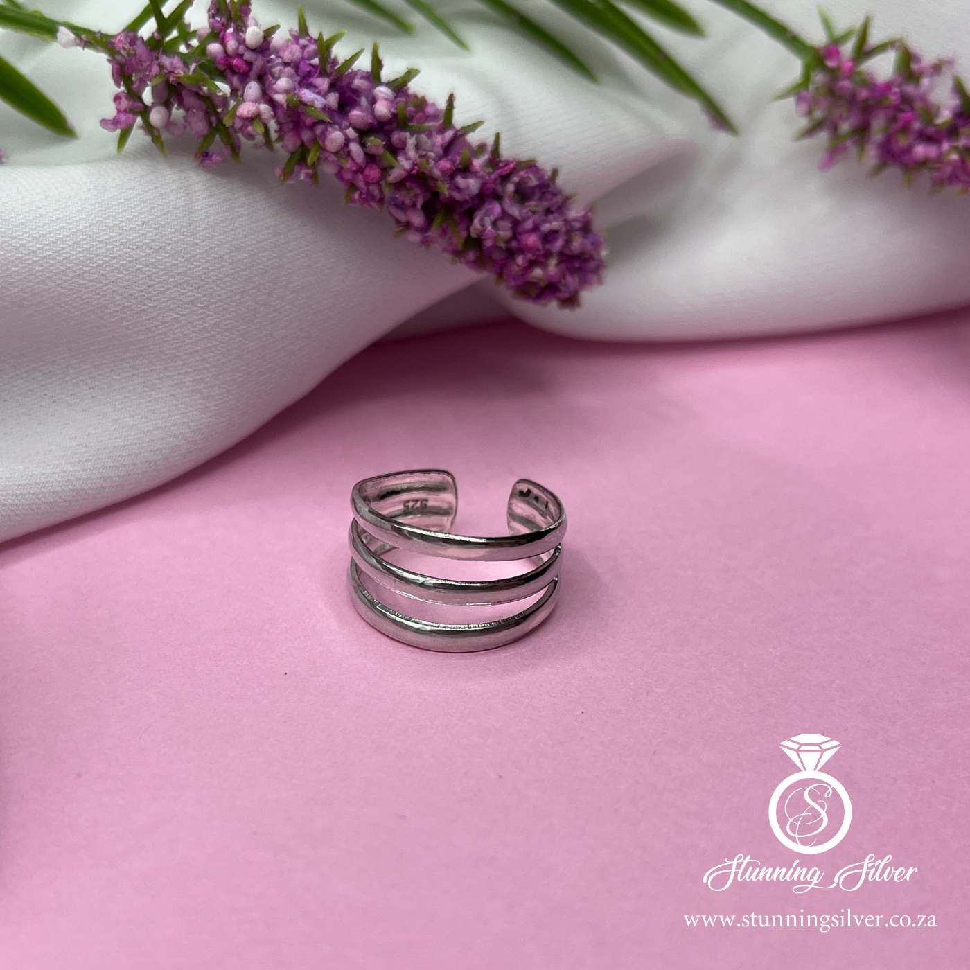 Triple Band Toe Ring