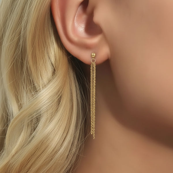 Gracefall Chain Earrings