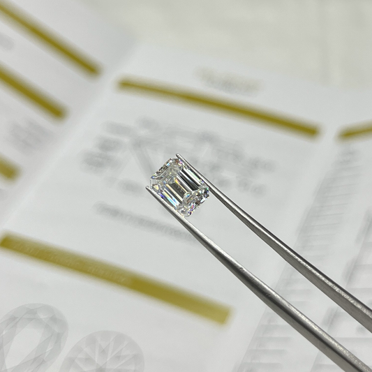 1.5ct White DEF Radiant Cut Moissanite