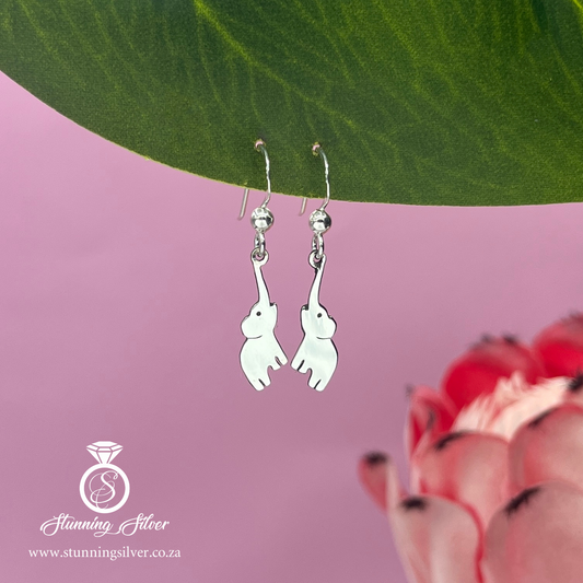 Elephant Hanging Earrings