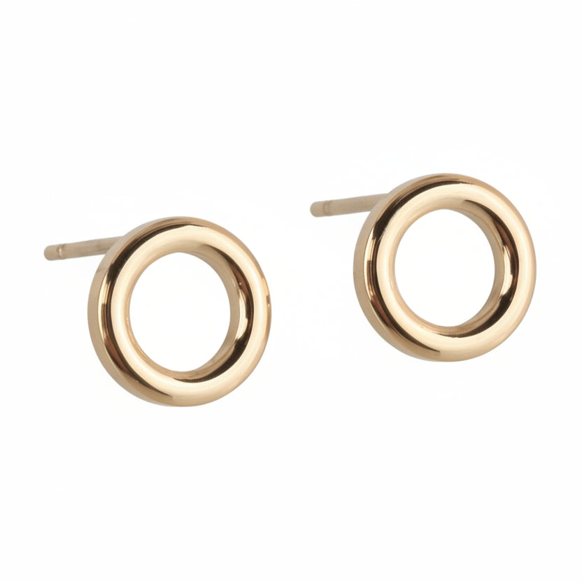 Halo Gold Studs