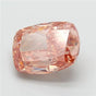 5.00ct Cushion modified Lab Grown Diamond (Colour Fancy Yellowish Brown, Clarity VS2, IGI Certified)
