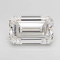 5.00ct Emerald Lab Grown Diamond (Colour F, Clarity VS1, IGI Certified)