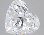 5.00ct Heart Lab Grown Diamond (Colour F, Clarity VS1, IGI Certified)