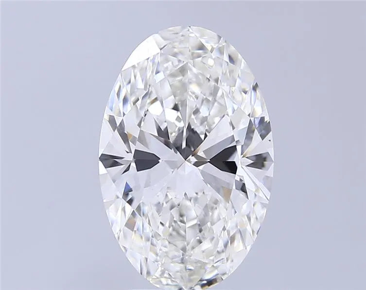 5.00ct Oval Lab Grown Diamond (Colour G, Clarity VS1, IGI Certified)