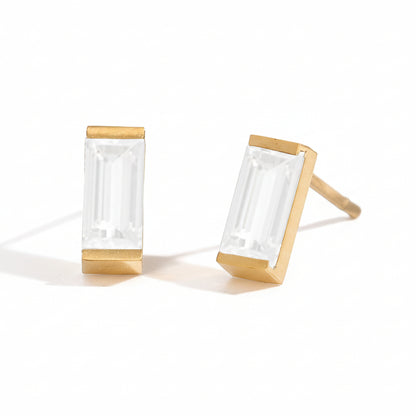 Birthstone Stud Earrings