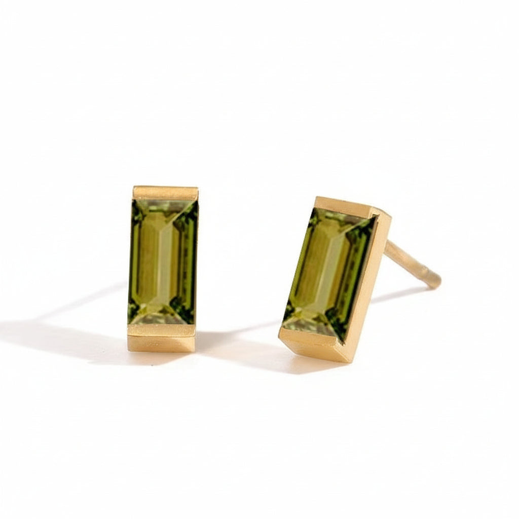Birthstone Stud Earrings