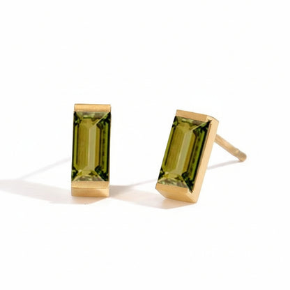 Birthstone Stud Earrings
