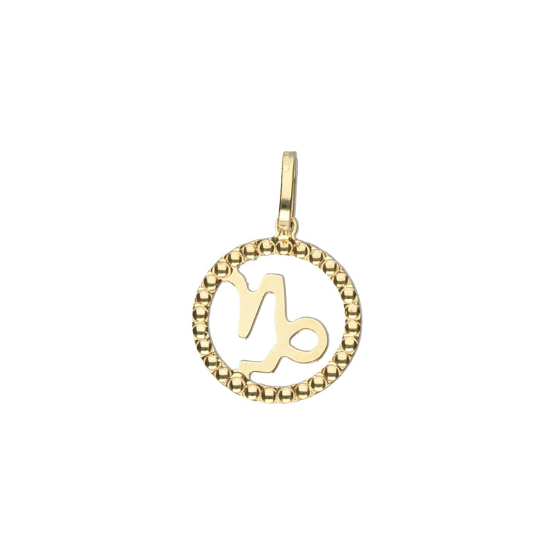 Capricorn Charm- 9ct Yellow Gold