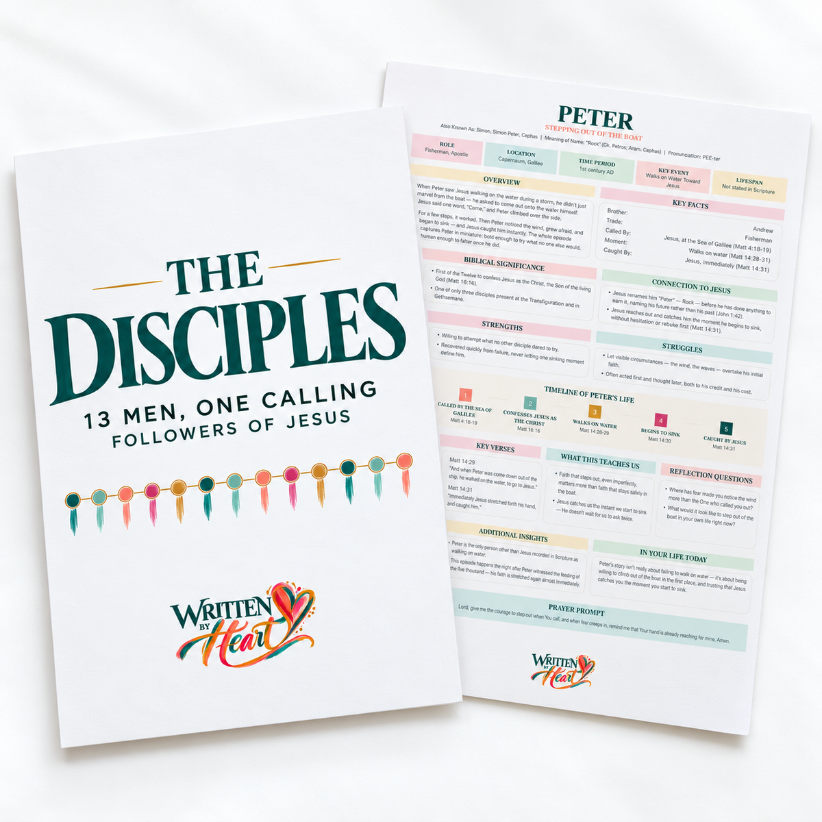 The Disciples – 13 Men, One Calling (Printable Bible Study)