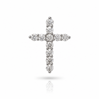Moissanite Cross Pendant