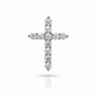 Moissanite Cross Pendant