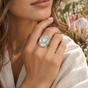 Oval Fynbos Protea Ring
