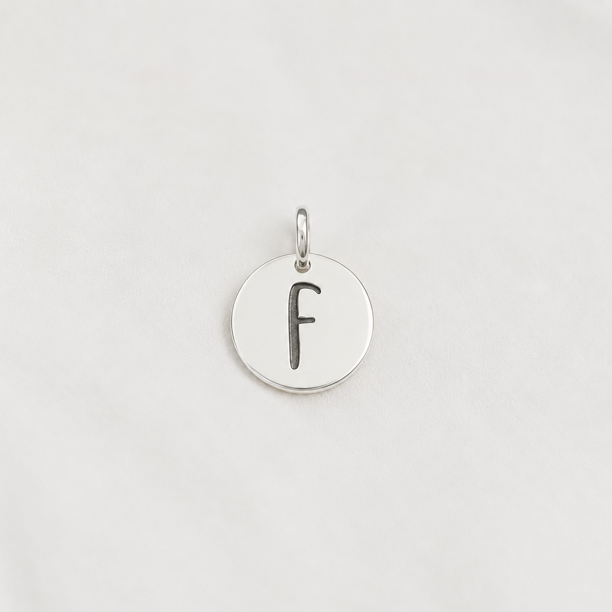 Round Pendant with Stone Necklace