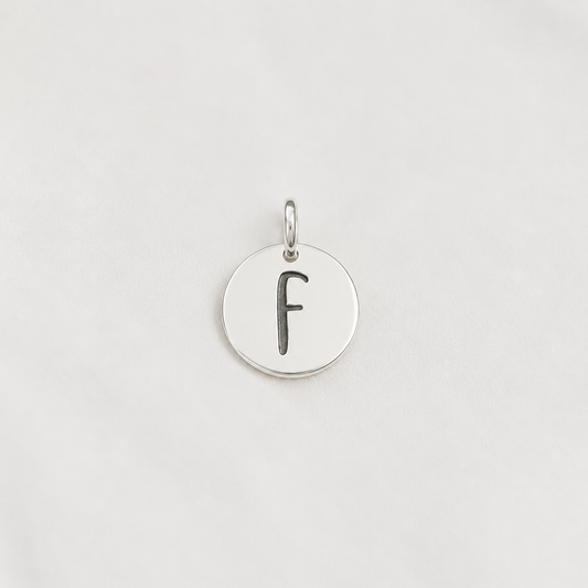 Round Pendant with Stone Necklace