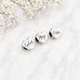 Love, Hope and Faith Heart Pandora Compatible Charm Set