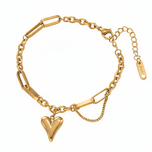 Cupid’s Paperclip Bracelet