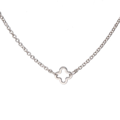 Clover Link Necklace (1.4mm)- Sterling Silver