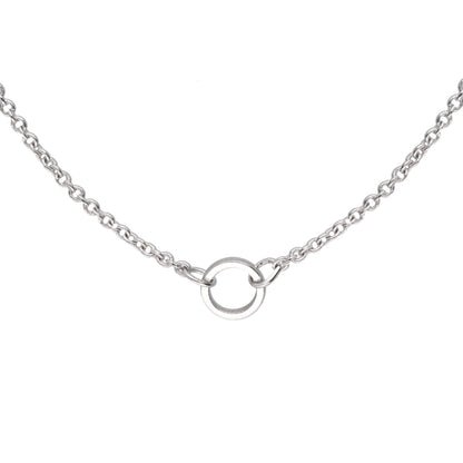 Circle Link Necklace (1.4mm)- Sterling Silver