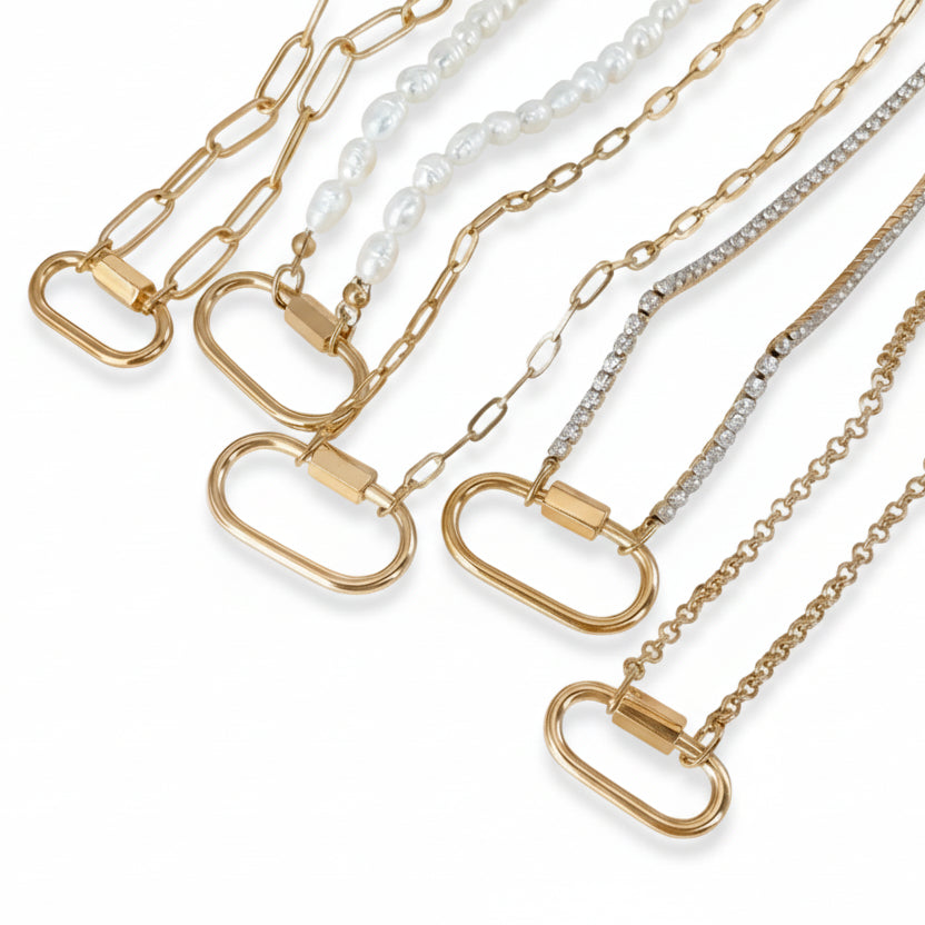 Ever Evolving Paperclip Necklace