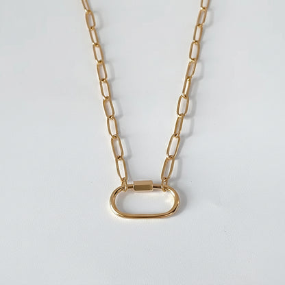 Ever Evolving Paperclip Necklace