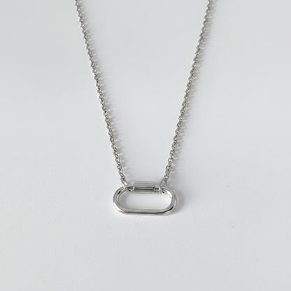 Ever Evolving Rolo Silver Necklace