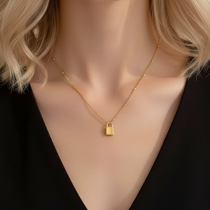 Keepsake Lock Chain and Necklace