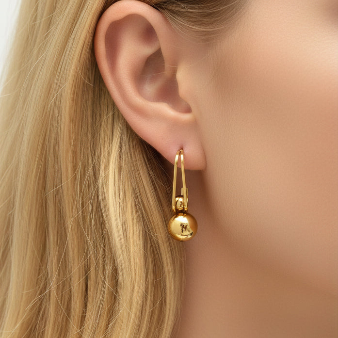Bold Anchor Earrings