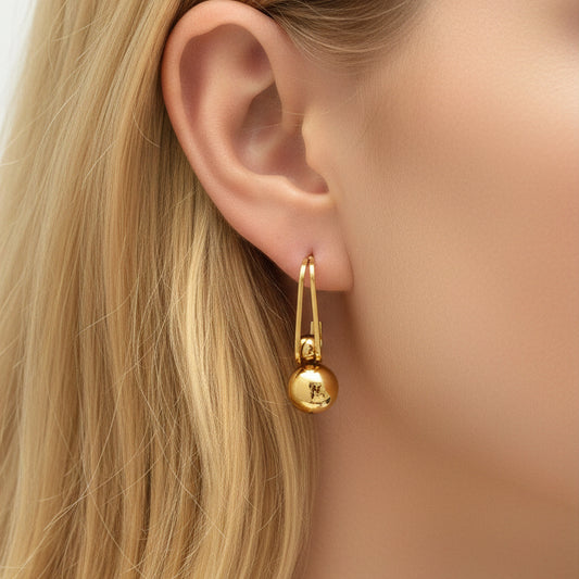 Bold Anchor Earrings