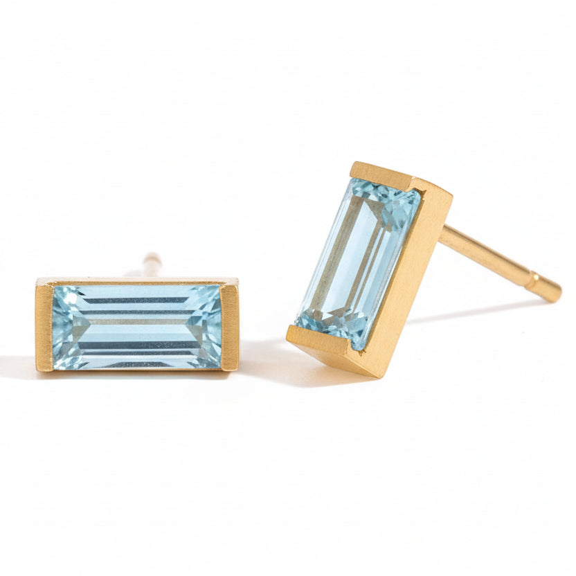 Birthstone Stud Earrings