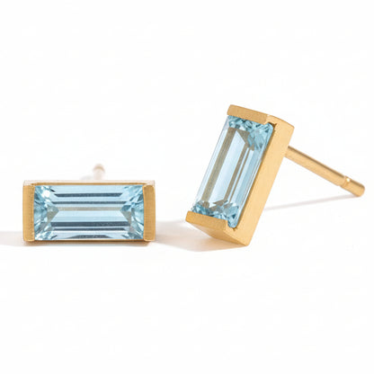 Birthstone Stud Earrings